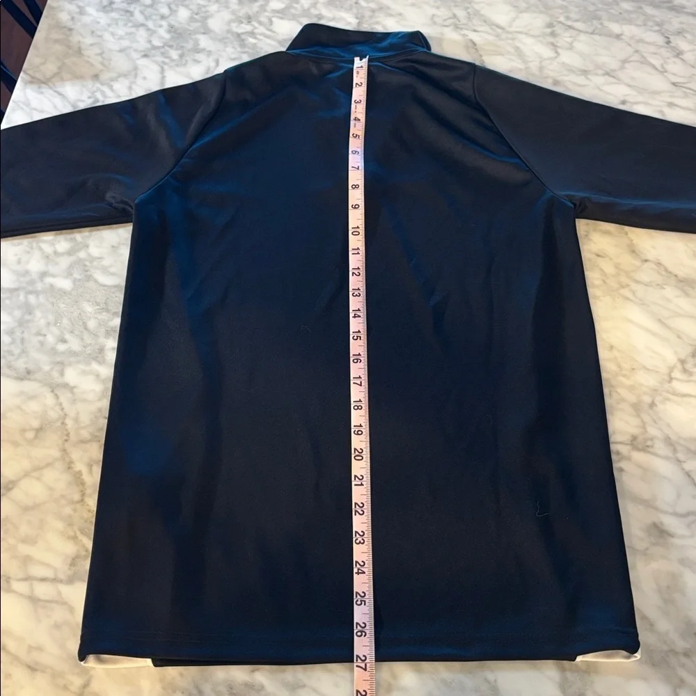 Adidas Black Soccer Tiro Training Top with Quarter Zip